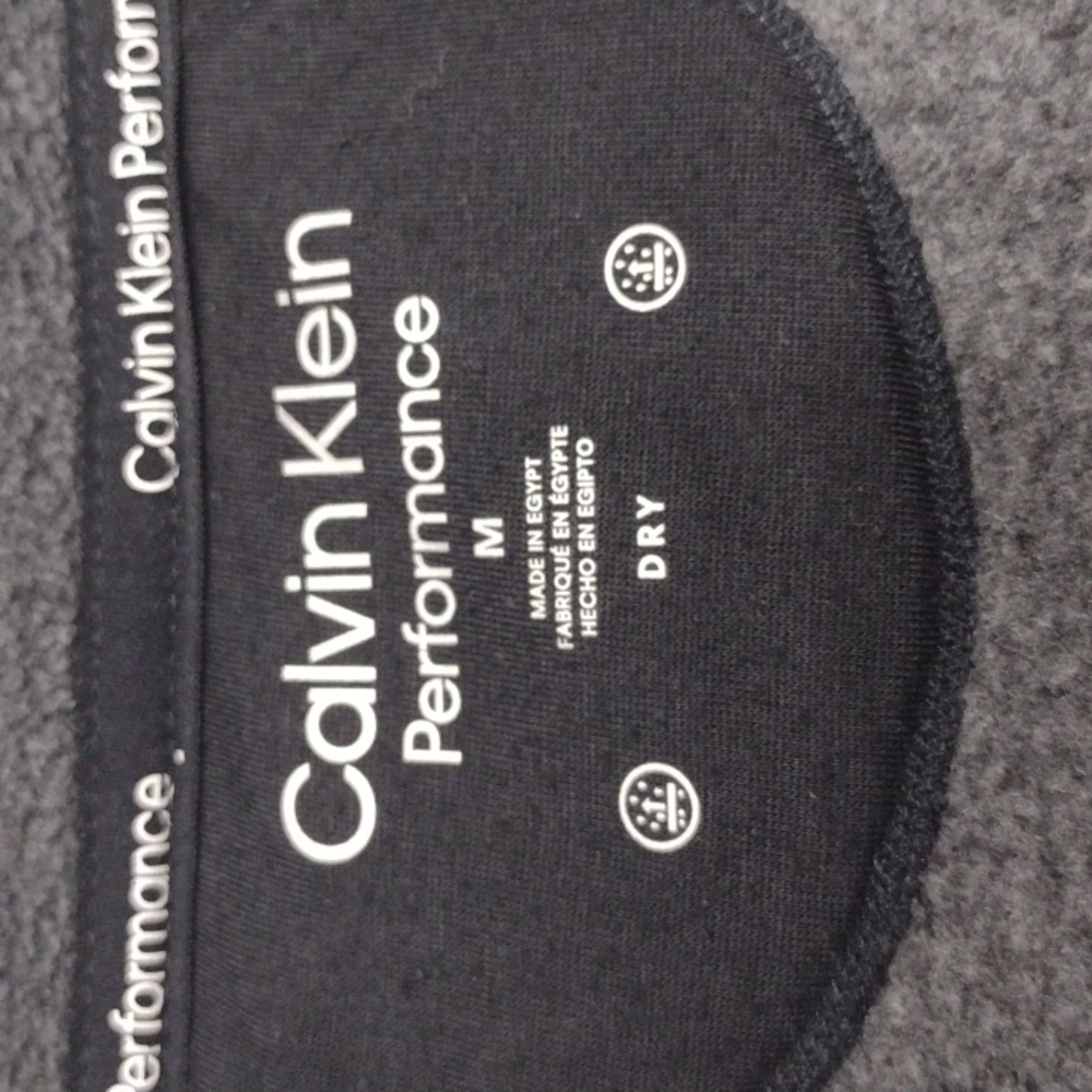 Calvin Klein Gray Bomber Jacket with Relaxed Fit and High Collar - Picture 6 of 11
